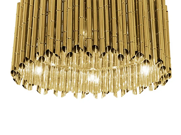 Brass Pendant Lamp Saki BRABBU factory BRABBU from Italy. Foto №5