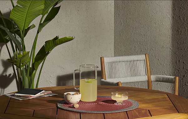 Woven Round Polypropylene Placemat CASSINA Mboro factory CASSINA from Italy. Foto №4