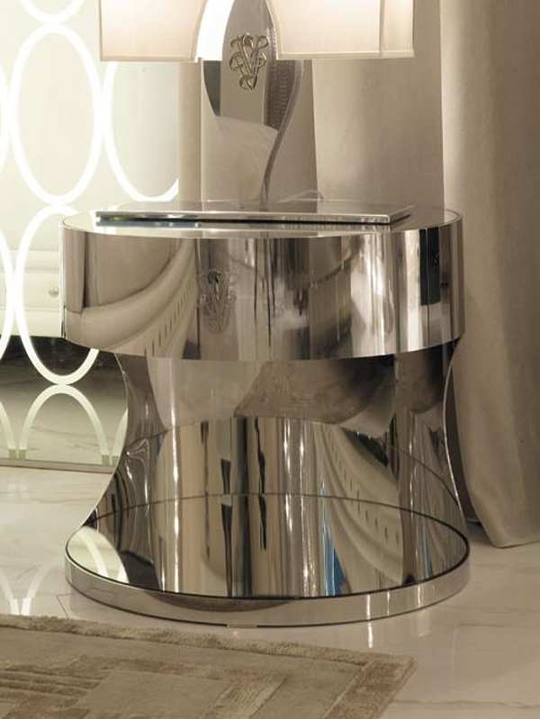 Bedside table VISIONNAIRE (IPE CAVALLI) RONDO' factory VISIONNAIRE (IPE CAVALLI) from Italy. Foto №4