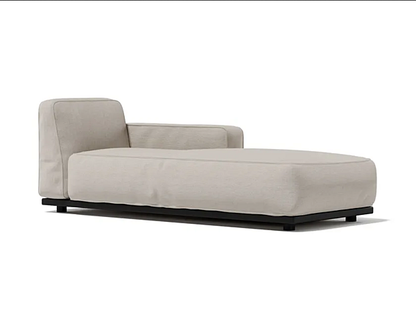 Fabric Garden Daybed with Soft Backrest Atmosphera Laguna 26 LA.MD26 factory ATMOSPHERA from Italy. Foto №1