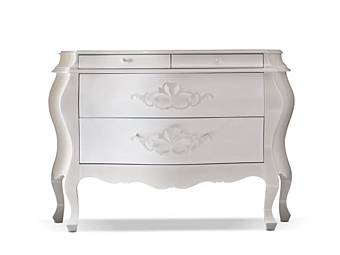 Wooden chest of drawers Turandot CORTEZARI 460 factory CORTE ZARI from Italy