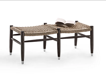 Bench with upholstered back FLEXFORM TESSA Bench with upholstered back FLEXFORM TESSA factory FLEXFORM from Italy