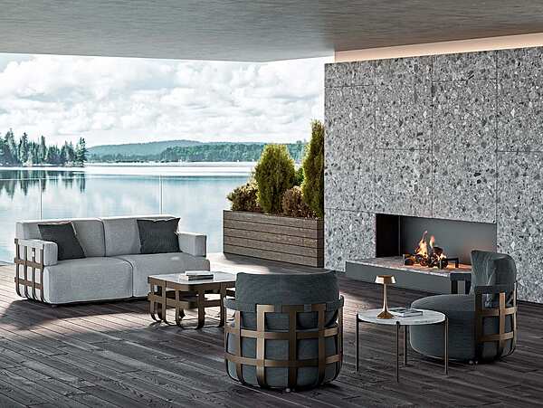 Coffee table RUGIANO TSE34/87 factory RUGIANO from Italy. Foto №3