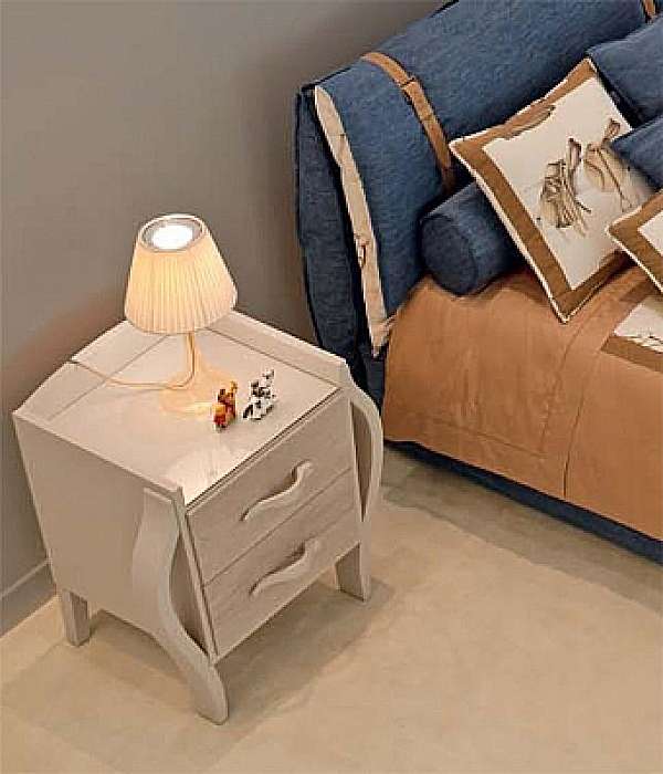 Bedside table HALLEY 748FRL factory HALLEY from Italy. Foto №1
