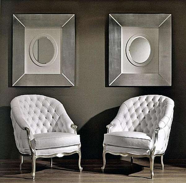 Mirror VISMARA Oval Mirror-Modern factory VISMARA from Italy. Foto №1