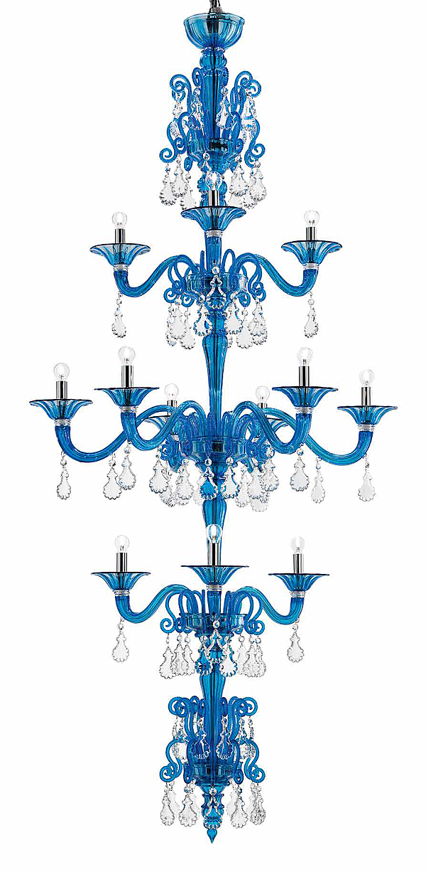 Chandelier Barovier &Toso 7143/18 factory Barovier&Toso from Italy. Foto №1