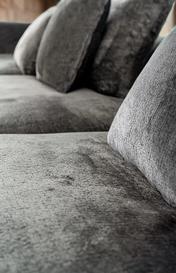 Sectional fabric sofa with soft back LAGO Air Soft 1902 factory LAGO from Italy. Foto №5