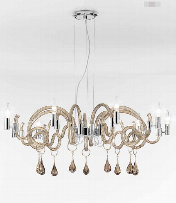 Chandelier SYLCOM 2001/9 factory SYLCOM from Italy. Foto №3