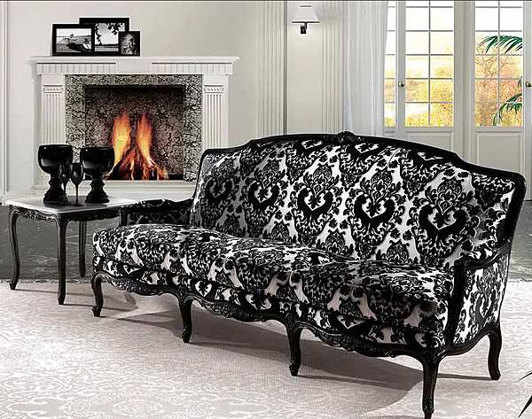 Couch ANGELO CAPPELLINI SITTINGROOMS Balzac 1663/BD3 factory ANGELO CAPPELLINI from Italy. Foto №1