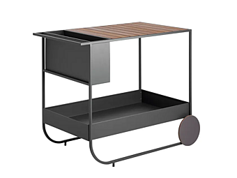 Metal Garden Trolley Butler 892 Potocco 892 factory POTOCCO from Italy