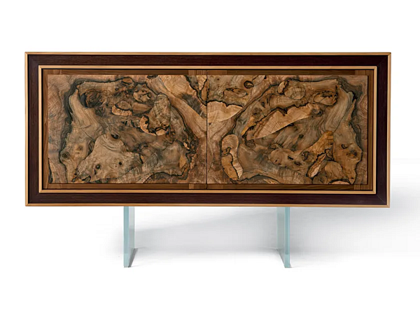 Wooden sideboard with doors DALE Quadra A 110 factory DALE from Italy. Foto №1