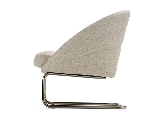 Fabric armchair Fleur Saba factory SABA from Italy. Foto №4