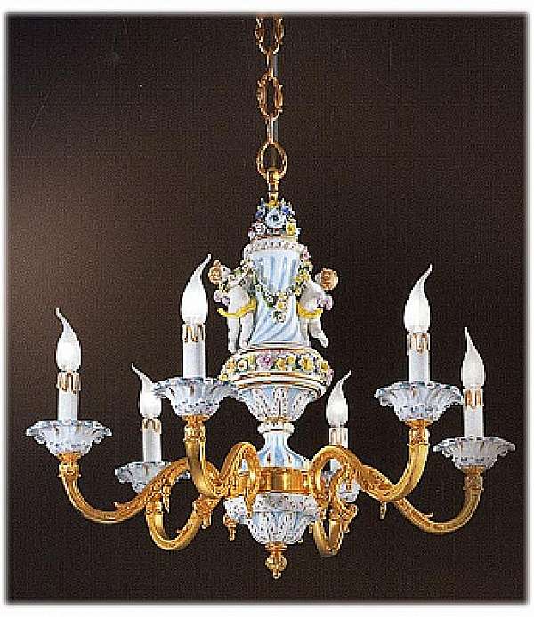 Chandelier FBAI 3162/6 factory FBAI from Italy. Foto №1