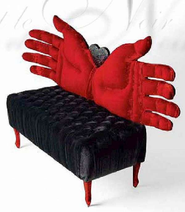 Daybed SICIS LE ROUGE ET LE NOIR factory SICIS from Italy. Foto №1