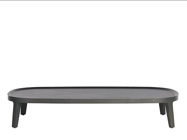 Low rectangular ash coffee table Potocco Spring 841 TBR 841/TBR factory POTOCCO from Italy. Foto №1