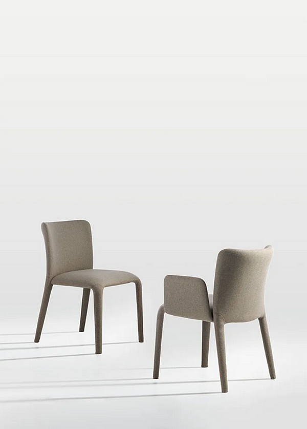 Upholstered fabric chair Lars 902 Potocco 902 factory POTOCCO from Italy. Foto №2