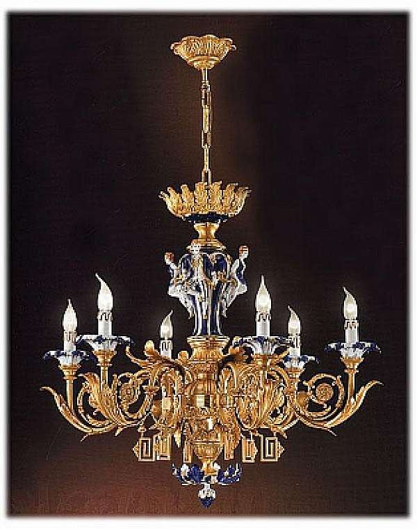 Chandelier FBAI 3188/6 factory FBAI from Italy. Foto №1