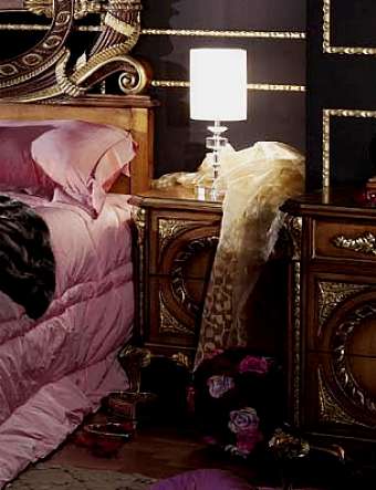 Bedside table ASNAGHI INTERIORS LC1403 factory ASNAGHI INTERIORS from Italy