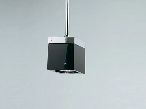 LED crystal pendant lamp Cubetto Fabbian factory Fabbian from Italy. Foto №1