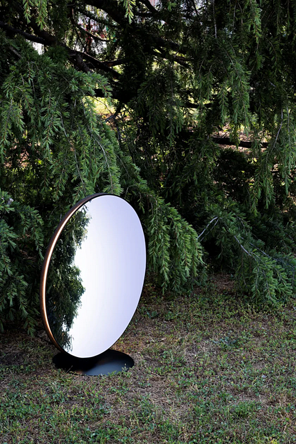 Double-Sided Freestanding Mirror with Integrated Lighting Artemide SE ES factory Artemide from Italy. Foto №17