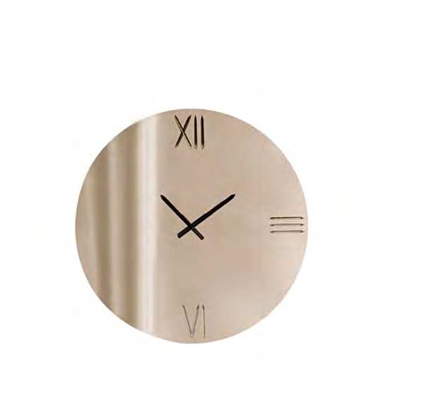 Mirror TONIN CASA ANEMOS_clock - T7957 factory TONIN CASA from Italy. Foto №1