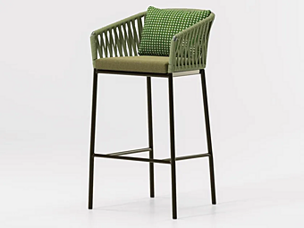 High stool Bitta Kettal aluminum outdoor furniture