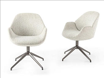 Fabric Easy Chair Calathea GIORGETTI