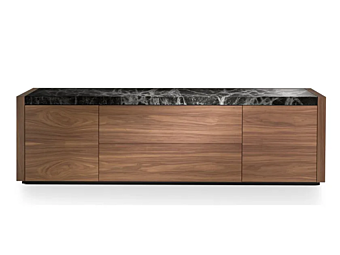 Wooden sideboard with marble top i 4 Mariani Materica