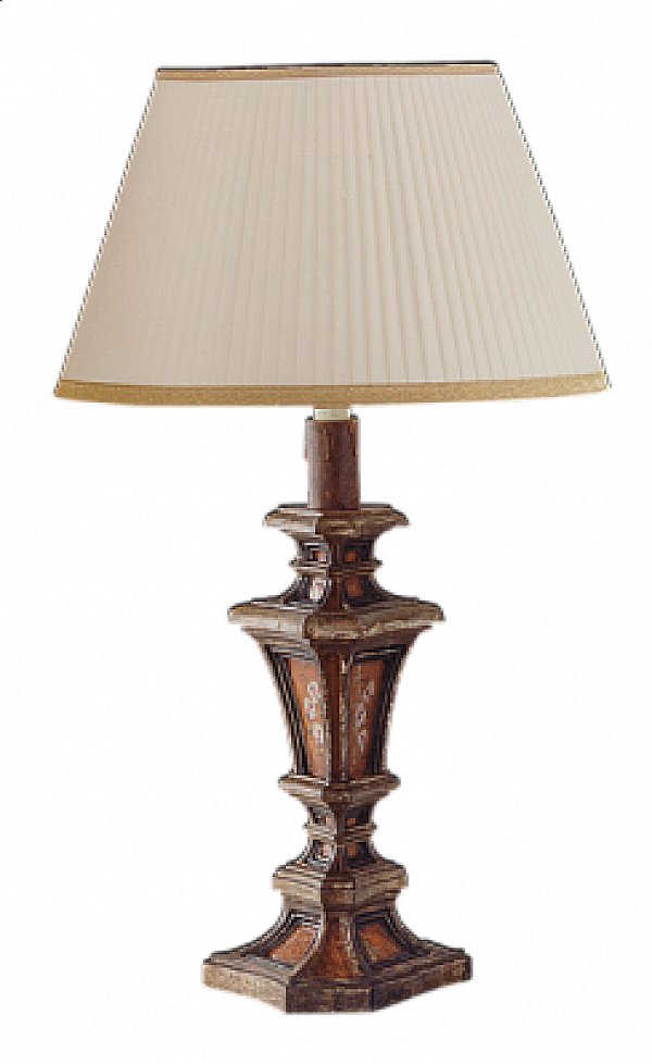 Table lamp STILE LEGNO 8068 factory STILE LEGNO from Italy. Foto №1