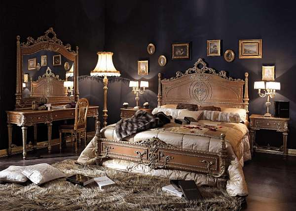 Bed ASNAGHI INTERIORS LC6601 factory ASNAGHI INTERIORS from Italy. Foto №2