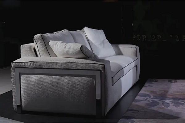 Sofa bed with removable cover fabric ERBA ITALIA Siamo Solo Noi factory ERBA ITALIA from Italy. Foto №5