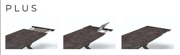 Extending Rectangular Table Vela Piasentina Stone SEDIT factory SEDIT from Italy. Foto №5