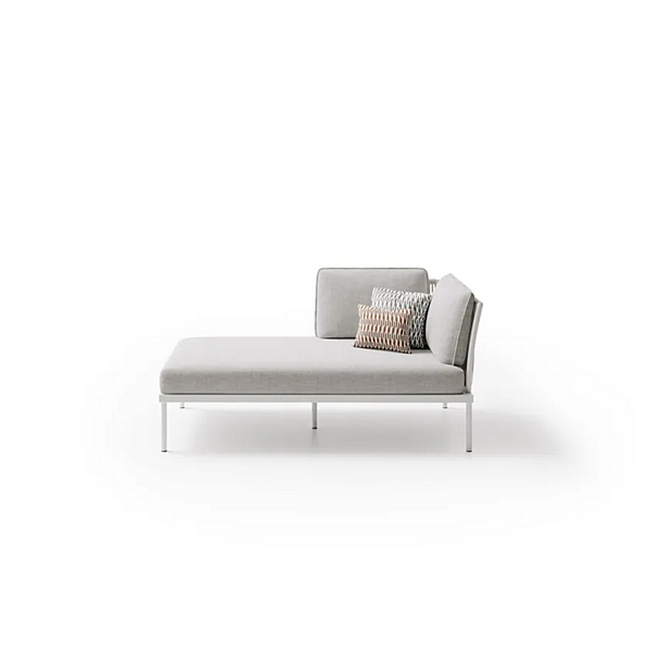 Fabric Garden Daybed with Upholstered Back Atmosphera Flash FSH.DOA. factory ATMOSPHERA from Italy. Foto №7