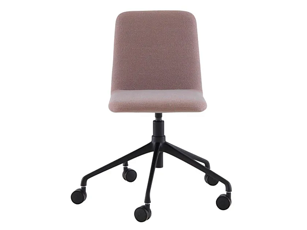 Swivel fabric office chair with castors 5 spoke base LIGNE ROSET Tadao 10261253 factory LIGNE ROSET from Italy. Foto №1