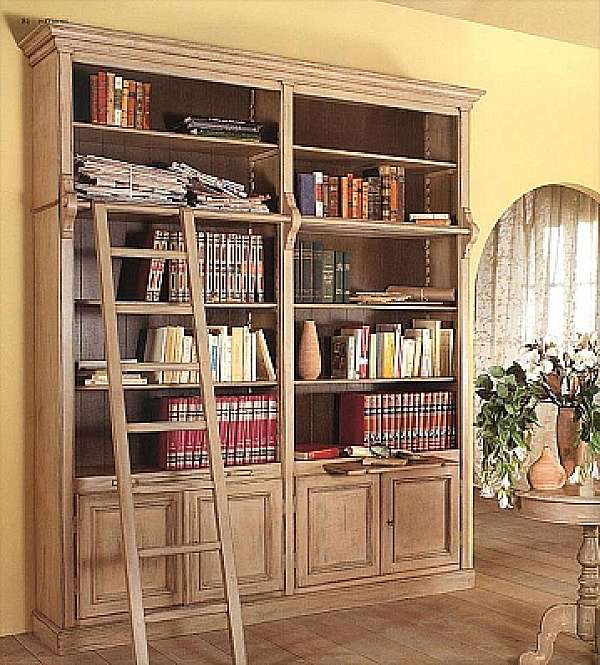 Bookcase MODA MOBILI - Interiors PR314 factory Interiors Italia from Italy. Foto №1