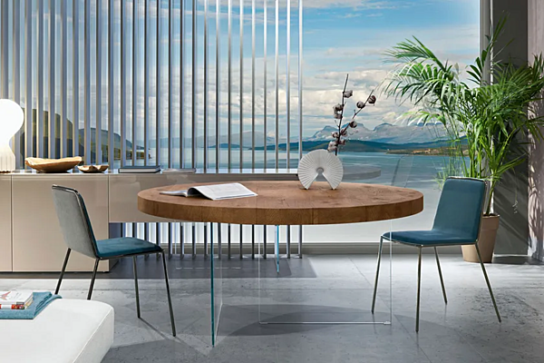 Upholstered fabric chair Pletra LAGO factory LAGO from Italy. Foto №7