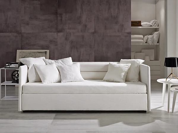 Two-Seater Sofa Bed with Upholstered Back Duomo Design Whiff factory Duomo Design from Italy. Foto №2