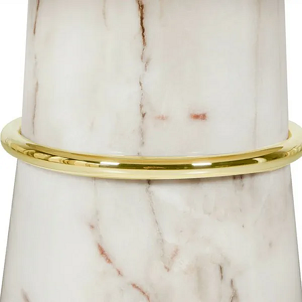 Round marble dining table Agra III BRABBU factory BRABBU from Italy. Foto №4