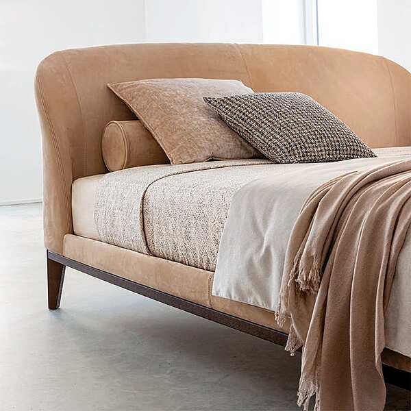 Bed TWILS Carnaby 1285Q24N factory TWILS (VENETA CUSCINI) from Italy. Foto №6