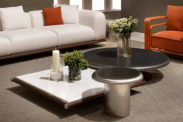 Coffe table RUGIANO TSC1/50 factory RUGIANO from Italy. Foto №4