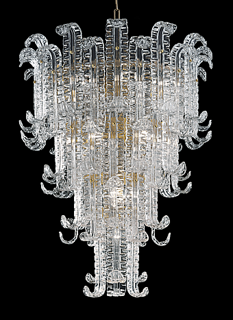 Chandelier Barovier&Toso New Felci 7242