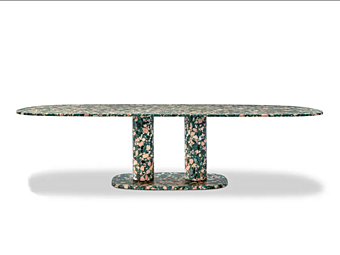 Marble Garden Table Matera BAXTER factory BAXTER from Italy