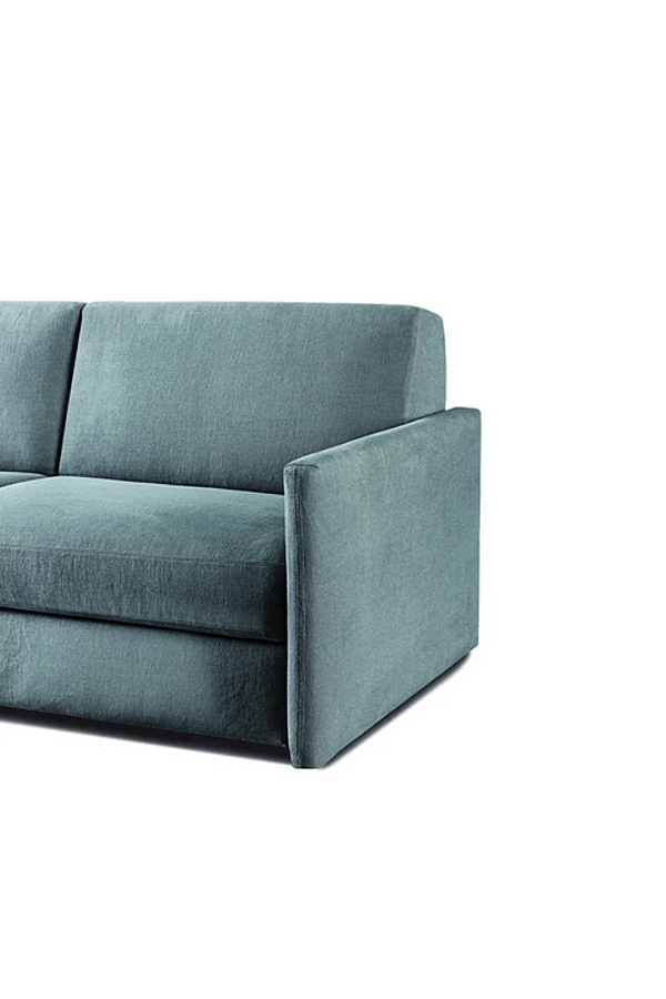 Sofa bed in leather or fabric VIBIEFFE 2200 Squadroletto factory VIBIEFFE from Italy. Foto №7