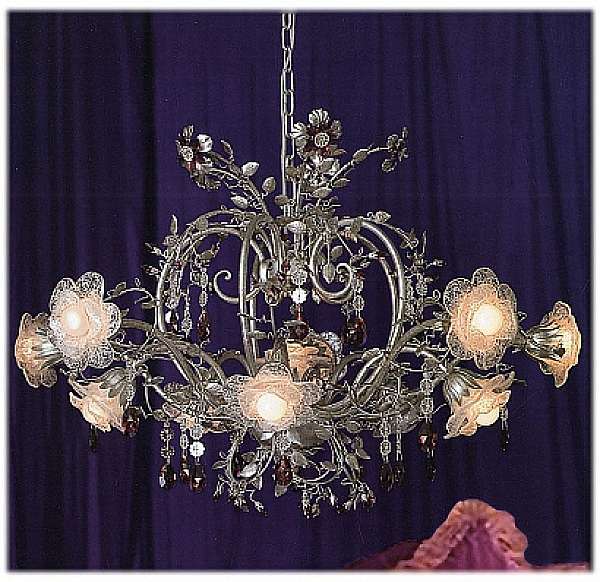 Chandelier MECHINI L276/11 factory MECHINI from Italy. Foto №1