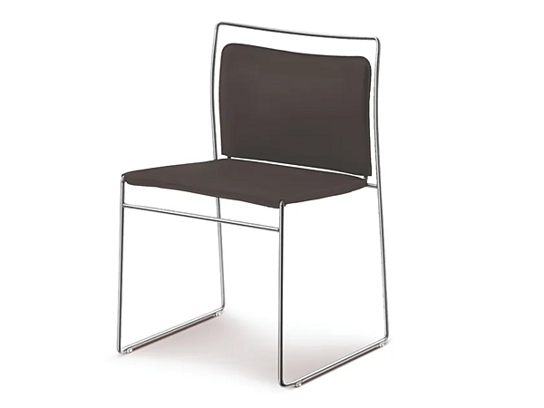 Stackable Metal Chair Tulu CASSINA factory CASSINA from Italy. Foto №3