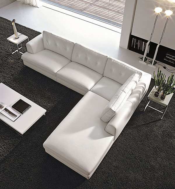 Sofa ALIVAR Home Project ASCOT DAD246 DX/SX + DAT158 DX/SX factory ALIVAR from Italy. Foto №3