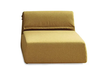 Fabric day bed with removable cover Moroso Highlands factory Moroso from Italy