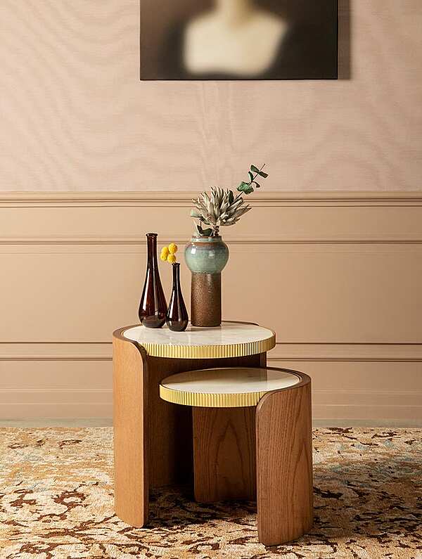 Coffee table TONIN CASA ROLLER  8126  factory TONIN CASA from Italy. Foto №6