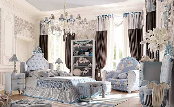 Bed ALTA MODA VIP192 ROYAL BABY factory ALTA MODA from Italy. Foto №2