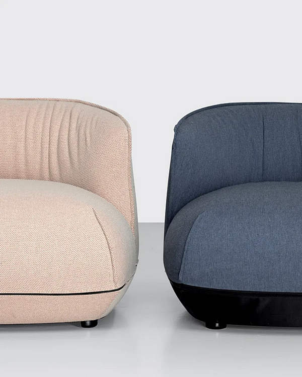 Sunbrella garden armchair with armrests Kristalia Brioni outdoor factory Kristalia from Italy. Foto №18